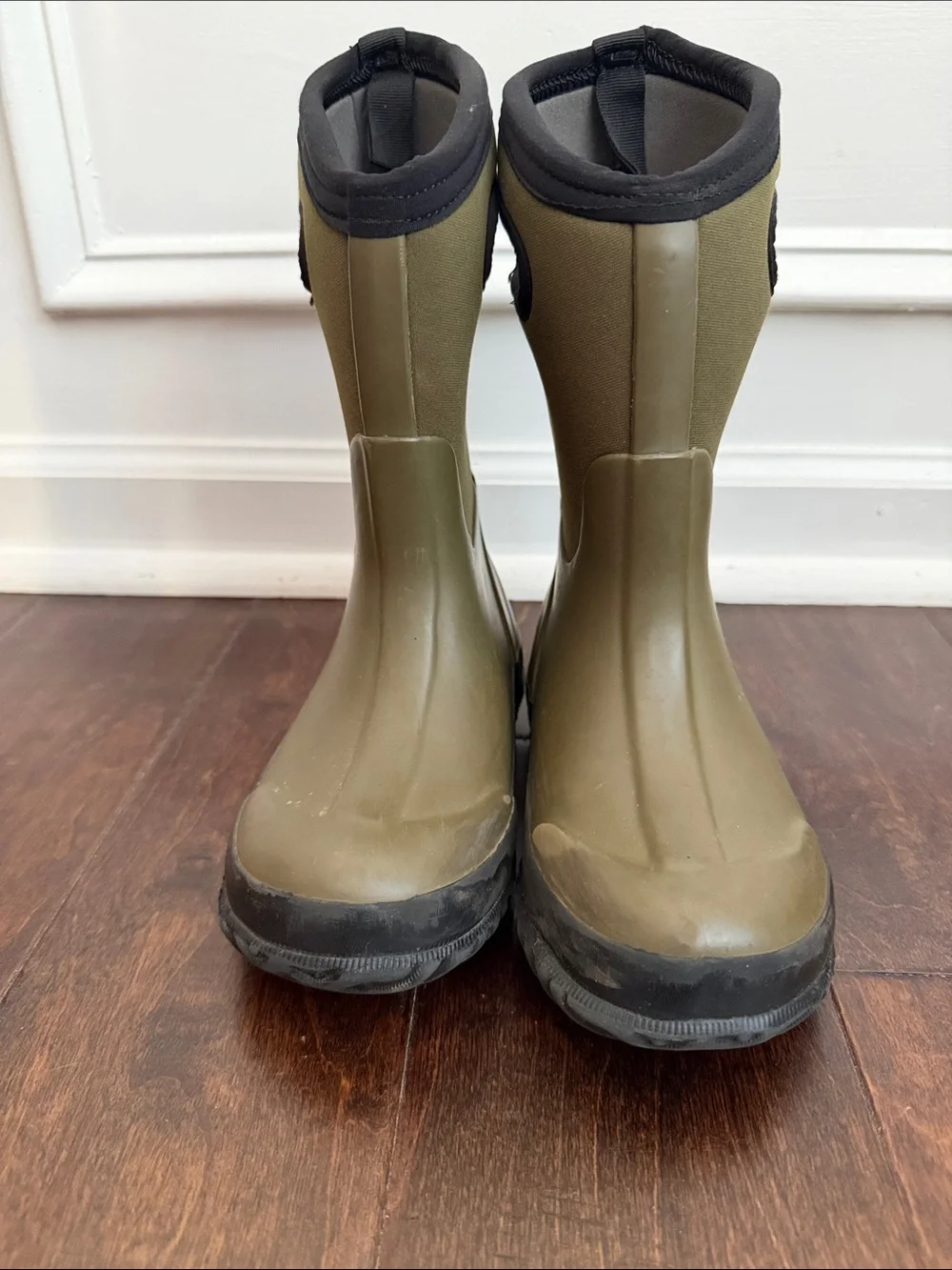 BOGS Classic Matte Rain Boots green 13